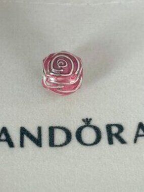 Pandora Rose in Bloom Charm in Sterling Silver - Pink